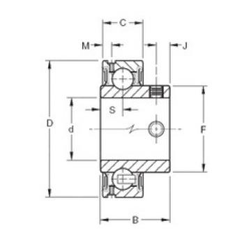 підшипник GYA015RR Timken