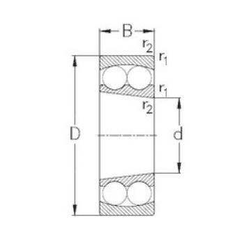 Rodamiento 2319-K NKE