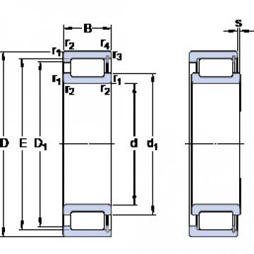 ตลับลูกปืน NCF 2914 CV SKF