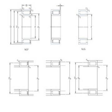 Bantalan NCF1868V SKF