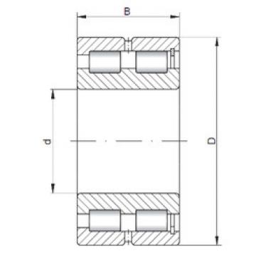 cylindrical bearing nomenclature SL185004 ISO