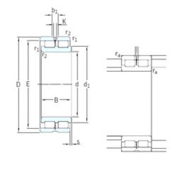 Rolamento NNCL4860CV SKF