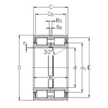 Подшипник NNF260-2LS-V NKE