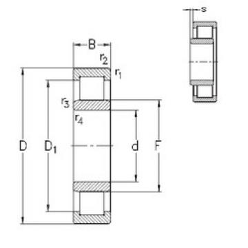 підшипник NU356-E-MA6 NKE