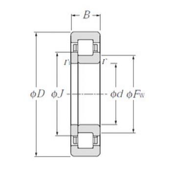 Rodamiento NUP2215E CYSD