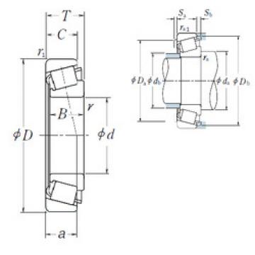 Rodamiento T2ED045 NSK