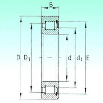 cylindrical bearing nomenclature SL183036 NBS