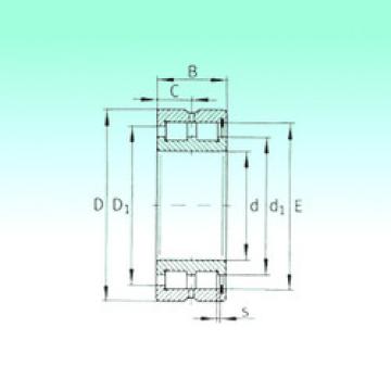 cylindrical bearing nomenclature SL185006 NBS