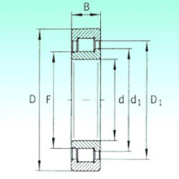 cylindrical bearing nomenclature SL192306 NBS