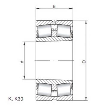 Подшипник 239/1000 KCW33 CX