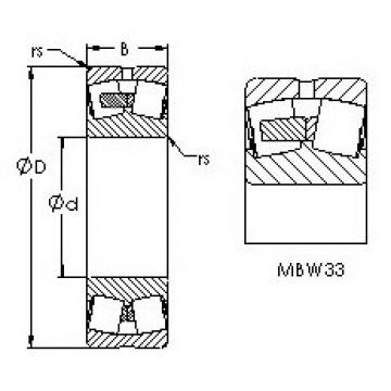 roulements 23140MBW33 AST