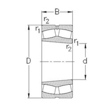 Spherical Roller Bearings 239/560-K-MB-W33 NKE