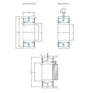 Bantalan BS2-2206-2CS/VT143 SKF