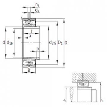 Spherical Roller Bearings 239/500-K-MB+AH39/500 FAG