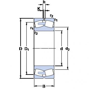 Bantalan 239/600 CA/W33 SKF