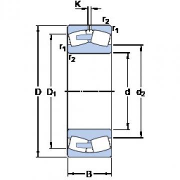 roulements 238/630 CAMA/W20 SKF