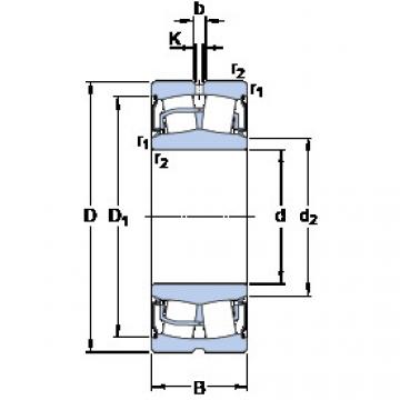 Bantalan BS2-2207-2RS/VT143 SKF