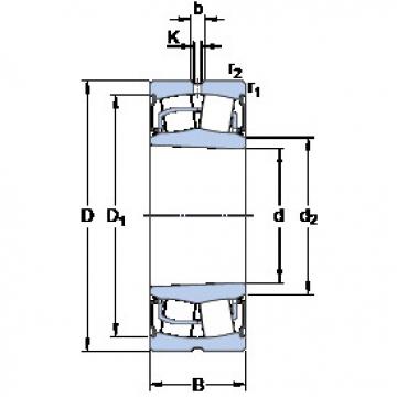 Bantalan BS2-2208-2RSK/VT143 SKF