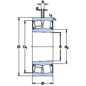 Bantalan BS2-2215-2RSK/VT143 SKF