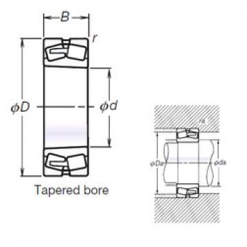 spherical roller bearing axial load TL22324EAKE4 NSK