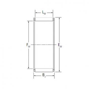 المحامل WK25X31X20BE KOYO