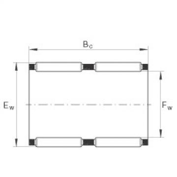 needle roller thrust bearing catalog K25X30X26-ZW INA