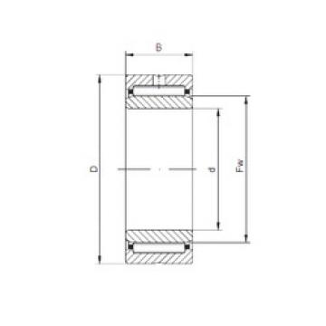 needle roller bearing sleeve NKI45/25 ISO