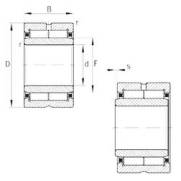 needle roller bearing sleeve NKI40/30-TW-XL INA