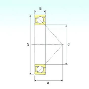 roulements 708/500 A ISB