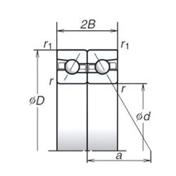 Bantalan 70BTR10H NSK