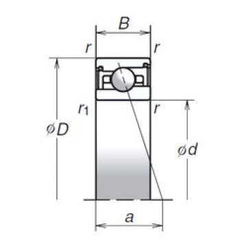 angular contact thrust bearings 70BNR29SV1V NSK