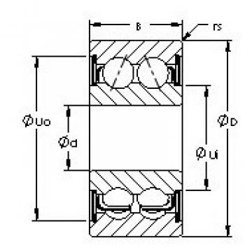 roulements 5304ZZ AST