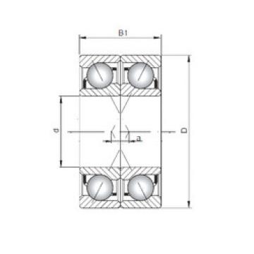 Подшипник 7076 BDF ISO