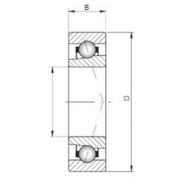 Подшипник 71809 A ISO