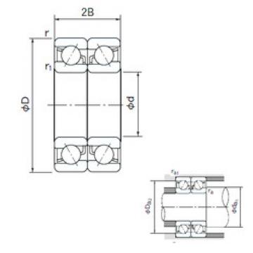 المحامل 7305CDB NACHI