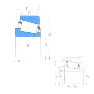 Rodamiento X32009XM/Y32009XM Timken