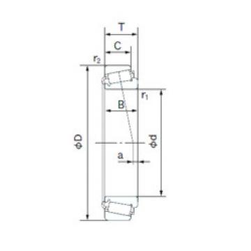 Подшипник 74550/74850 NACHI