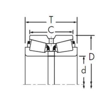 Bantalan 9285/9220D+X4S-9285 Timken