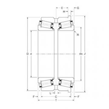 підшипник 80033X/80066XH Gamet