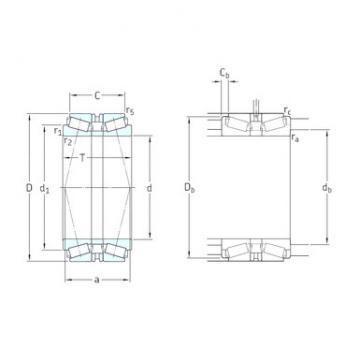 підшипник 32936T135/DBC260 SKF