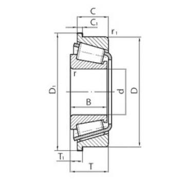 Rodamiento NP401015/NP212181 Timken