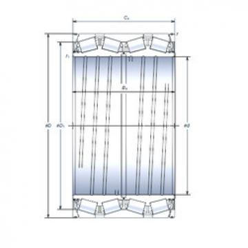 Bantalan WTF170KVS2401Eg NSK