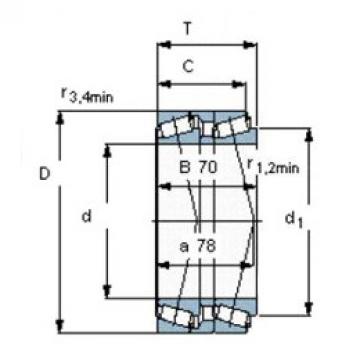 Rodamiento T7FC 055T73/QCL7CDTC10 SKF