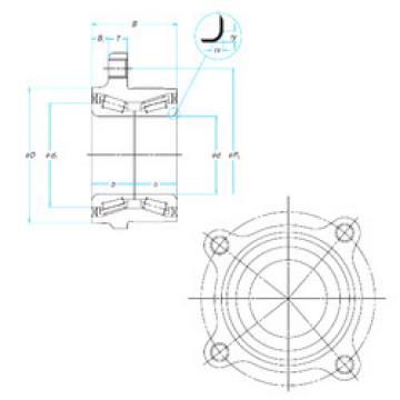 roulements ZA-/H0/52KWH01-Y--01 NSK