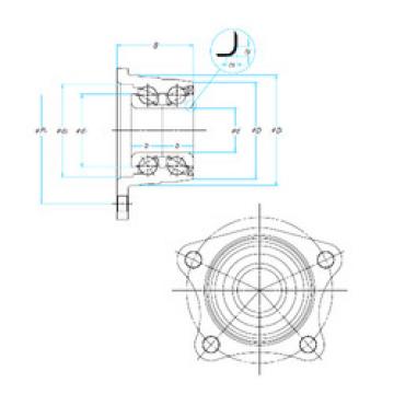 roulements ZA-30BWK10-G-3-Y--01 NSK