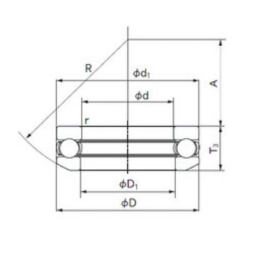 roulements 53315 NACHI