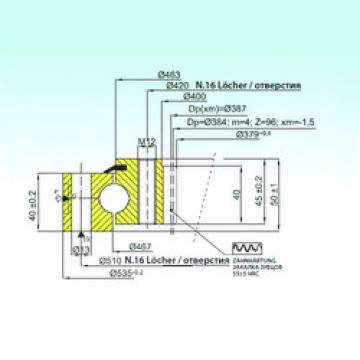 Bantalan ZB1.20.0465.200-1RPTN ISB