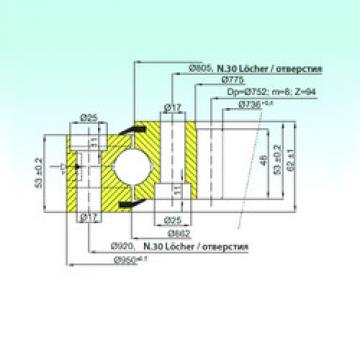 Подшипник ZB1.25.0860.200-1SPPN ISB