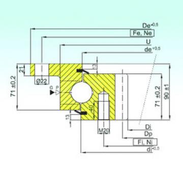 Bantalan ZBL.30.1055.200-1SPTN ISB