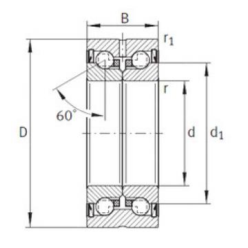 Bantalan ZKLN1034-2RS INA